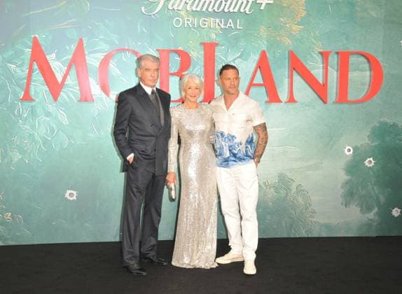Mobland Season 2 world premiere, London Pierce Brosnan, Dame Helen Mirren and Tom Hardy at the Mobland Season 2 world premiere, Odeon Luxe Leicester Square, Leicester Square, on Thursday 10 September 2026 in London, England, UK. CAP CAN CAN London UK Great Britain Copyright: xCanxNguyen CapitalxPicturesx