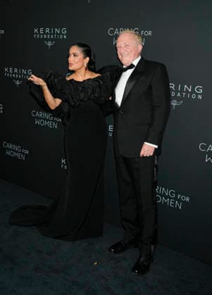 Kering Foundation 5th Annual Caring for Women Gala attend the Kering Foundation 5th Annual Caring for Women Gala, held at The Pool, Seagram Building in New York City, Thursday September 10, 2026. Photography by Jennifer Graylock-Graylock.com 917-519-7666Salma Hayek Pinault, Francois-Henri Pinault attends the Kering Foundation 5th Annual Caring for Women Gala, held at The Pool, Seagram Building in New York City, Thursday September 10, 2026. Photography by Jennifer Graylock-Graylock.com 917-519-7666, Credit:Jennifer Graylock Avalon United States, New York, New York, The Pool Seagram Building Copyright: xJenniferxGraylockx xAvalonx 1133252936
