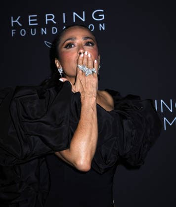 September 10, 2026, New York, Ny, United States: Salma Hayek attends the Kering Foundation Fifth Annual Caring for Women Dinner. Held at The Pool in New York. Zuma Press September 10, 2026 New York United States - ZUMAp281 20260910_zea_p281_209 Copyright: xPhotoxImagexPressx