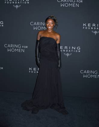 September 10, 2026, New York, Ny, United States: Simone Biles attends the Kering Foundation Fifth Annual Caring for Women Dinner. Held at The Pool in New York. Zuma Press September 10, 2026 New York United States - ZUMAp281 20260910_zea_p281_226 Copyright: xPhotoxImagexPressx