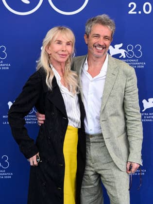 IPA88394286 - Venice, 83rd Venice International Film Festival 2026 - Day 10. Photocall for the film Nino A Film About Nino Rota. Pictured: Trudie Styler, Walter Fasano  Copyright: xAlbertoxTerenghix xPoolxPhotoxEventsx08x IPA88394286