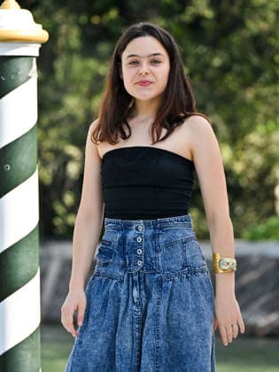 IPA88394350 - Venice, 83rd Venice International Film Festival 2026 - DAY 10 - Arrivals at the Excelsior Hotel™s pier - Pictured: Sara Ciocca  Copyright: xManuelexMangiarottix xPoolxPhotoxEventsx08x IPA88394350