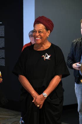 RECORD DATE NOT STATED Carrie Mae Weems, Pressekonferenz C O Berlin für ihre Einzelausstellung The Heart of the Matter , 11.9.2026