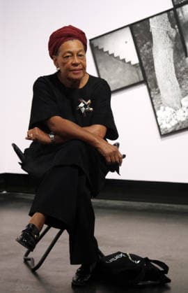 RECORD DATE NOT STATED Carrie Mae Weems, Pressekonferenz C O Berlin für ihre Einzelausstellung The Heart of the Matter , 11.9.2026