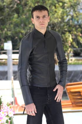 Francesco Gheghi bei der Ankunft am Pier des Hotels Excelsior auf der Biennale di Venezia 2026 83. Internationale Filmfestspiele von Venedig. Venedig, 11.09.2026