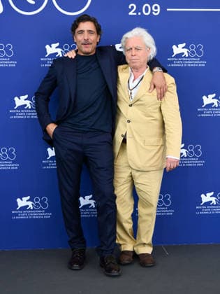 IPA88396250 - Venice, 83rd Venice International Film Festival 2026 - Day 10. Photocall for the film RITORNO A BUENOS AIRES. Pictured: Adriano Giannini, Marco Bechis  Copyright: xAlbertoxTerenghix xPoolxPhotoxEventsx08x IPA88396250