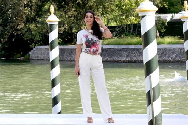 Donatella Finocchiaro bei der Ankunft vom Cast des Kinofilms Greta e le favole vere Greta and the True Fairy Tales am Pier des Hotels Excelsior auf der Biennale di Venezia 2026 83. Internationale Filmfestspiele von Venedig. Venedig, 11.09.2026