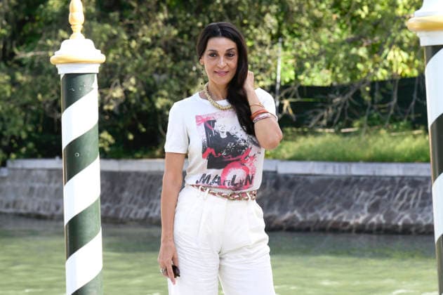 Donatella Finocchiaro bei der Ankunft vom Cast des Kinofilms Greta e le favole vere Greta and the True Fairy Tales am Pier des Hotels Excelsior auf der Biennale di Venezia 2026 83. Internationale Filmfestspiele von Venedig. Venedig, 11.09.2026