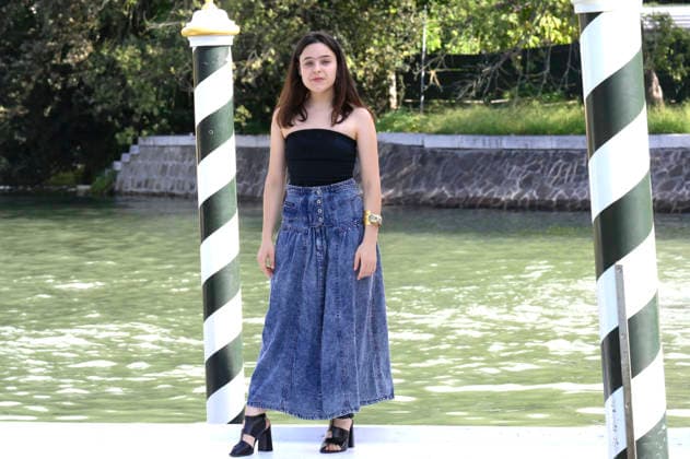 Sara Ciocca bei der Ankunft vom Cast des Kinofilms Greta e le favole vere Greta and the True Fairy Tales am Pier des Hotels Excelsior auf der Biennale di Venezia 2026 83. Internationale Filmfestspiele von Venedig. Venedig, 11.09.2026