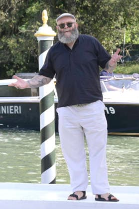 Darko Peric bei der Ankunft vom Cast des Kinofilms Greta e le favole vere Greta and the True Fairy Tales am Pier des Hotels Excelsior auf der Biennale di Venezia 2026 83. Internationale Filmfestspiele von Venedig. Venedig, 11.09.2026