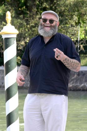 Darko Peric bei der Ankunft vom Cast des Kinofilms Greta e le favole vere Greta and the True Fairy Tales am Pier des Hotels Excelsior auf der Biennale di Venezia 2026 83. Internationale Filmfestspiele von Venedig. Venedig, 11.09.2026