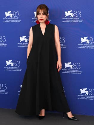 IPA88397275 - Venice, 83rd Venice International Film Festival 2026 - Day 10. Photocall for the film Kami Nour. Pictured: Elaheh Farazmand  Copyright: xAlbertoxTerenghix xPoolxPhotoxEventsx08x IPA88397275