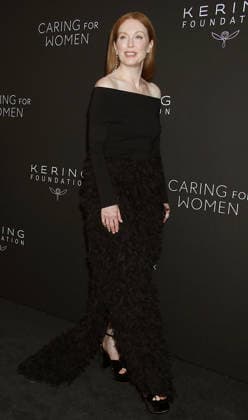 Inside arrivals for the Kering Foundation s Fifth Annual Caring For Women Dinner at The Pool Featuring: Julianne Moore Where: New York City, New York, United States When: 10 Sep 2026 Credit: Roger Wong INSTARimages EDITORIAL USE ONLY. NOT FOR USE BY NEWSPAPERS BASED IN THE UK. Copyright: xx instar56008274