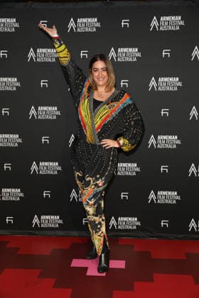September 11, 2026: NATALIE AROYAN attends the 2026 Armenian Film Festival Australia Opening Night at Event Cinemas Top Ryde on September 11, 2026 in Sydney, NSW Australia  - ZUMAa155 20260911_aaa_a155_004 Copyright: xChristopherxKhouryx
