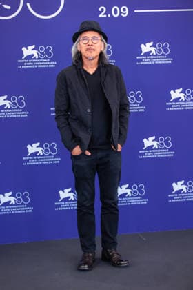 September 11, 2026, Venice, Italy: Filipino director Lav Diaz attends the photocall of the film Makikiraan Po (Let Us Through, Dear Ancestors) during the 83rd Venice International Film Festival at Palazzo del CasinÃ Venice Italy - ZUMAs197 20260911_aaa_s197_151 Copyright: xMarcoxBaradax