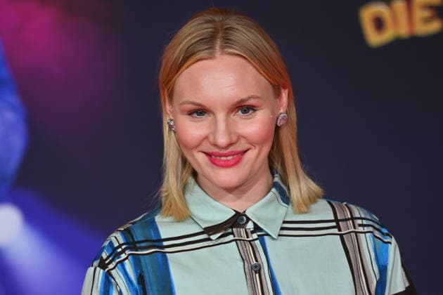 Rosalie THOMASS (Schauspielerin), Einzelbild,angeschnittenes Einzelmotiv,Portraet,Portrait,Porträt. Premiere von BIBI BLOCKSBERG Ð DIE TOTAL VERHEXTE ZEITREISE am 11.09.20226 im Mathaeser Kino in Muenchen. Fotocall Roter Teppich,Red Carpet.