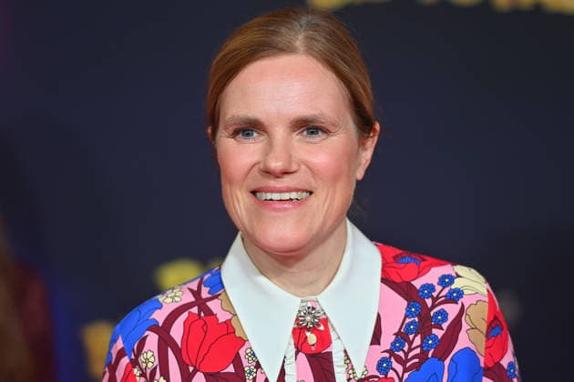 Fritzi HABERLANDT (Schauspielerin), Einzelbild,angeschnittenes Einzelmotiv,Portraet,Portrait,Porträt. Premiere von BIBI BLOCKSBERG Ð DIE TOTAL VERHEXTE ZEITREISE am 11.09.20226 im Mathaeser Kino in Muenchen. Fotocall Roter Teppich,Red Carpet.