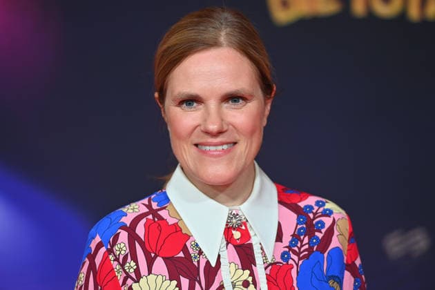 Fritzi HABERLANDT (Schauspielerin), Einzelbild,angeschnittenes Einzelmotiv,Portraet,Portrait,Porträt. Premiere von BIBI BLOCKSBERG Ð DIE TOTAL VERHEXTE ZEITREISE am 11.09.20226 im Mathaeser Kino in Muenchen. Fotocall Roter Teppich,Red Carpet.