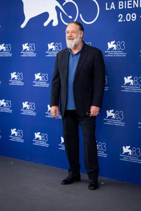 What Love Builds photocall during the 83rd Venice International Film Festival in Venice, Italy on 11 September 2026. Russell Crowe attends the What Love Builds photocall during the 83rd Venice International Film Festival in Venice, Italy on 11 September 2026., Credit:Stefano Costantino TTL Stefano Costantino Avalon Italy, Venice  Copyright: xStefanoxCostantinoxTTLx xStefanoxCostantinox xAvalonx 1133411447