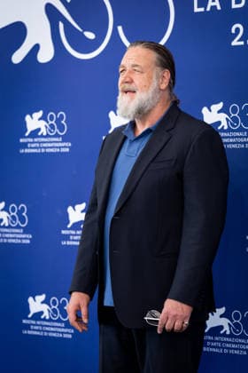 What Love Builds photocall during the 83rd Venice International Film Festival in Venice, Italy on 11 September 2026. Russell Crowe attends the What Love Builds photocall during the 83rd Venice International Film Festival in Venice, Italy on 11 September 2026., Credit:Stefano Costantino TTL Stefano Costantino Avalon Italy, Venice  Copyright: xStefanoxCostantinoxTTLx xStefanoxCostantinox xAvalonx 1133411452