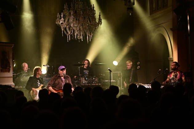 Karussell live bei einem Konzert der 50 Jahre Karussell -Jubiläumstour in der Erlöserkirche Kunnerwitz. Görlitz OT Kunnerwitz, 10.09.2026 Copyright: xMatthiasxWehnertx