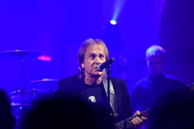 Jan Kirsten von Karussell live bei einem Konzert der 50 Jahre Karussell -Jubiläumstour in der Erlöserkirche Kunnerwitz. Görlitz OT Kunnerwitz, 10.09.2026 Copyright: xMatthiasxWehnertx
