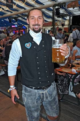 REALITY-WIESN auf dem Frankfurter-Oktoberfest. Sandy Fähse anläßlich der REALITY-WIESN auf dem Frankfurter-Oktoberfest am 10.09.2026 im Deutsche Bank Park, Frankfurt Main. 20260910MWI116468