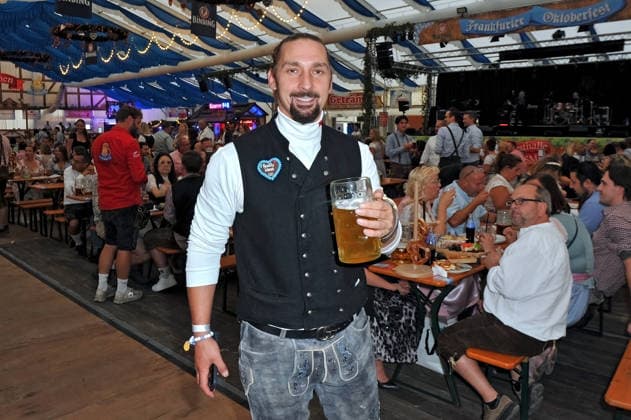 REALITY-WIESN auf dem Frankfurter-Oktoberfest. Sandy Fähse anläßlich der REALITY-WIESN auf dem Frankfurter-Oktoberfest am 10.09.2026 im Deutsche Bank Park, Frankfurt Main. 20260910MWI116470