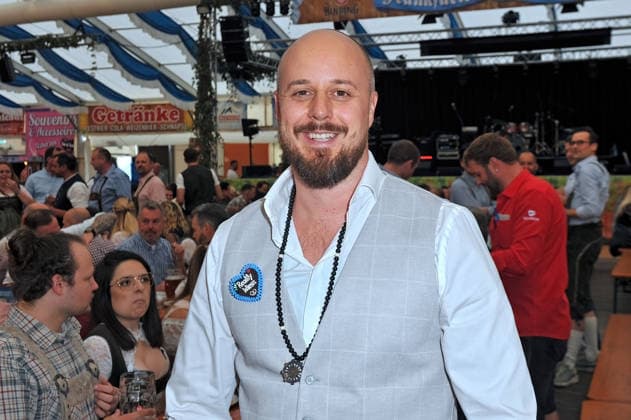REALITY-WIESN auf dem Frankfurter-Oktoberfest. Marvin Muth anläßlich der REALITY-WIESN auf dem Frankfurter-Oktoberfest am 10.09.2026 im Deutsche Bank Park, Frankfurt Main. 20260910MWI116490