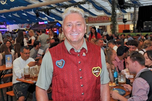 REALITY-WIESN auf dem Frankfurter-Oktoberfest. Hubert Fella anläßlich der REALITY-WIESN auf dem Frankfurter-Oktoberfest am 10.09.2026 im Deutsche Bank Park, Frankfurt Main. 20260910MWI116501