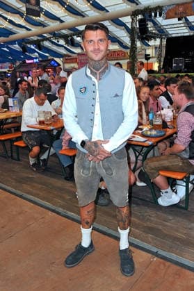 REALITY-WIESN auf dem Frankfurter-Oktoberfest. Kevin Flocke ( Kevin Platzer ) anläßlich der REALITY-WIESN auf dem Frankfurter-Oktoberfest am 10.09.2026 im Deutsche Bank Park, Frankfurt Main. 20260910MWI116517