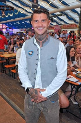 REALITY-WIESN auf dem Frankfurter-Oktoberfest. Kevin Flocke ( Kevin Platzer ) anläßlich der REALITY-WIESN auf dem Frankfurter-Oktoberfest am 10.09.2026 im Deutsche Bank Park, Frankfurt Main. 20260910MWI116521