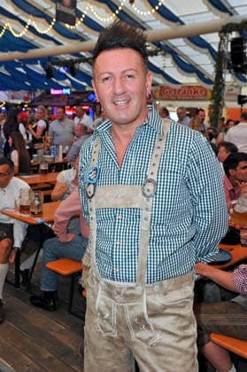 REALITY-WIESN auf dem Frankfurter-Oktoberfest. Ennesto Monte anläßlich der REALITY-WIESN auf dem Frankfurter-Oktoberfest am 10.09.2026 im Deutsche Bank Park, Frankfurt Main. 20260910MWI116539