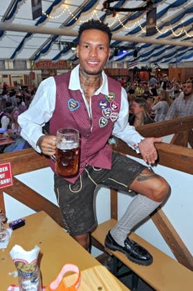 REALITY-WIESN auf dem Frankfurter-Oktoberfest. Jona Steinig anläßlich der REALITY-WIESN auf dem Frankfurter-Oktoberfest am 10.09.2026 im Deutsche Bank Park, Frankfurt Main. 20260910MWI116664