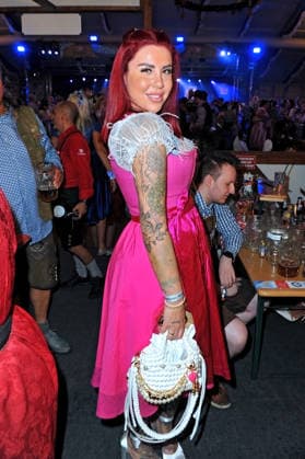 REALITY-WIESN auf dem Frankfurter-Oktoberfest. Kate Merlan anläßlich der REALITY-WIESN auf dem Frankfurter-Oktoberfest am 10.09.2026 im Deutsche Bank Park, Frankfurt Main. 20260910MWI116840