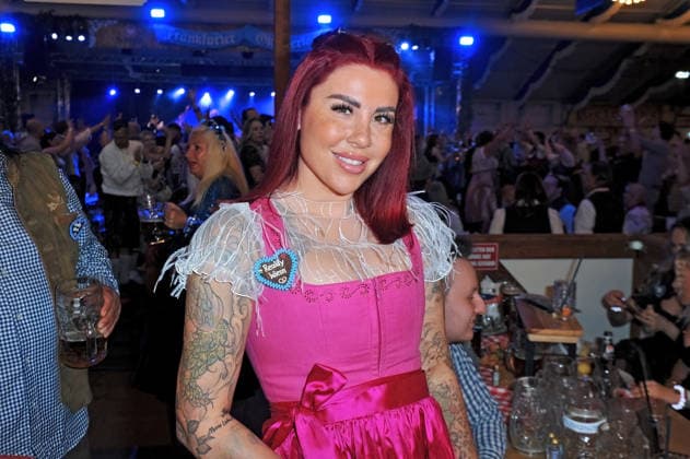 REALITY-WIESN auf dem Frankfurter-Oktoberfest. Kate Merlan anläßlich der REALITY-WIESN auf dem Frankfurter-Oktoberfest am 10.09.2026 im Deutsche Bank Park, Frankfurt Main. 20260910MWI116844