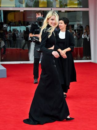 IPA88400414 - Venice, 83rd Venice International Film Festival 2026 - Night 10 - Red carpet for the film KAMI NOUR (A BIT OF LIGHT) - Pictured: Alma Noce  Copyright: xManuelexMangiarottix xPoolxPhotoxEventsx08x IPA88400414