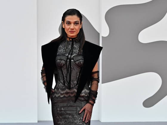 IPA88402897 - Venice, 83rd Venice International Film Festival 2026 - Night 10. Red carpet for the film KAMI NOUR (A BIT OF LIGHT). Pictured: Sadaf Asgary  Copyright: xManuelexMangiarottix xPoolxPhotoxEventsx08x IPA88402897