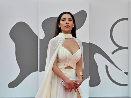 IPA88402811 - Venice, 83rd Venice International Film Festival 2026 - Night 10. Red Carpet for the film KAMI NOUR (A BIT OF LIGHT). Pictured: Nasrin Yari  Copyright: xManuelexMangiarottix xPoolxPhotoxEventsx08x IPA88402811