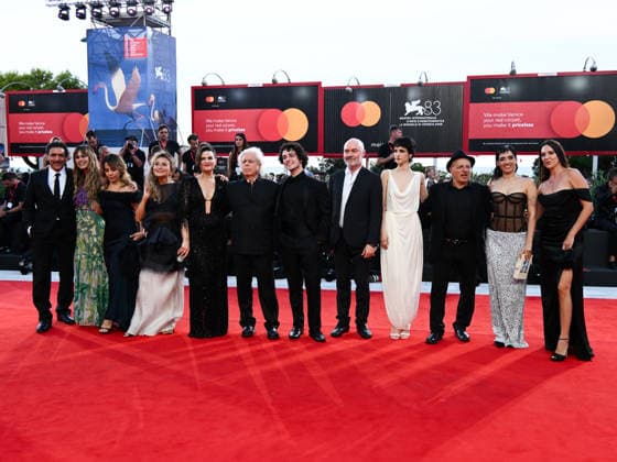IPA88404511 - Venice, 83rd Venice International Film Festival 2026 - Night 10 - Red carpet for the film *RITORNO A BUENOS AIRES*. Pictured: Cast  Copyright: xAlbertoxTerenghi PoolxPhotoxEvenx xPoolxPhotoxEventsx08x IPA88404511