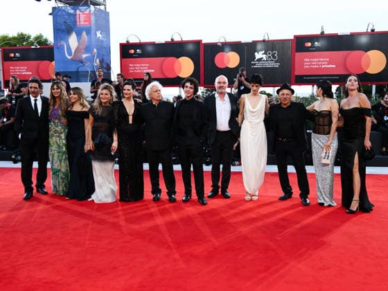 IPA88404492 - Venice, 83rd Venice International Film Festival 2026 - Night 10 - Red carpet for the film *RITORNO A BUENOS AIRES*. Pictured: Cast  Copyright: xAlbertoxTerenghi PoolxPhotoxEvenx xPoolxPhotoxEventsx08x IPA88404492