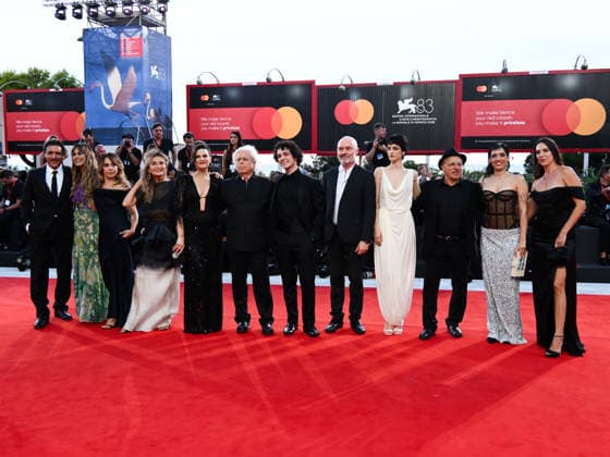 IPA88404504 - Venice, 83rd Venice International Film Festival 2026 - Night 10 - Red carpet for the film *RITORNO A BUENOS AIRES*. Pictured: Cast  Copyright: xAlbertoxTerenghi PoolxPhotoxEvenx xPoolxPhotoxEventsx08x IPA88404504
