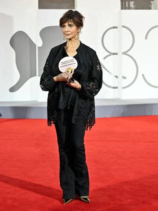 IPA88405807 - Venice, 83rd Venice International Film Festival 2026 - Night 10 - Red carpet for the Nuovo IMAIE Award. Pictured: Laura Morante  Copyright: xSimonexComix xPoolxPhotoxEventsx08x IPA88405807