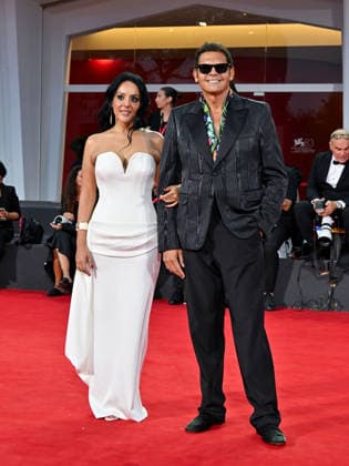 IPA88407169 - Venice, 83rd Venice International Film Festival 2026 - Night 10 - Red Carpet for the Nuovo IMAIE Award. Pictured: Maila Sansaini, Sergio Cerruti  Copyright: xManuelexMangiarottix xPoolxPhotoxEventsx08x IPA88407169