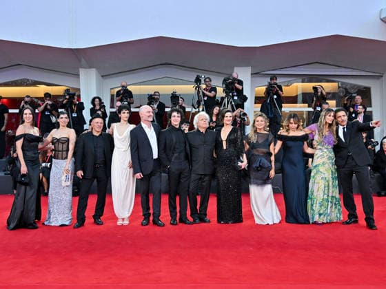 IPA88407632 - Venice, 83rd Venice International Film Festival 2026 - Night 10 - Red carpet for the film RETURN TO BUENOS AIRES In the photo: the cast  Copyright: xManuelexMangiarottix xPoolxPhotoxEventsx08x IPA88407632