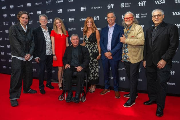 Celebrities attend the 51st Toronto International Film Festival Man in Motion: The Rick Hansen Story premiere Featuring: Adrian Buitenhuis, Derik Murray, Ashley Fox, Rick Hansen, Amanda Hansen Where: Toronto, Ontario, Canada When: 11 Sep 2026 Credit: Captive Camera Cover Images EDITORIAL USE ONLY. NOT FOR USE BY NEWSPAPERS BASED IN THE UK. Copyright: xx coverimg56009423