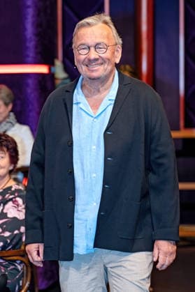 MDR - Riverboat. Entertainer Bernd Stelter anläßlich der Aufzeichnung der MDR - Talkshow Riverboat am 11.09.2026 in der Mediacity Leipzig. 20260911ADO0005