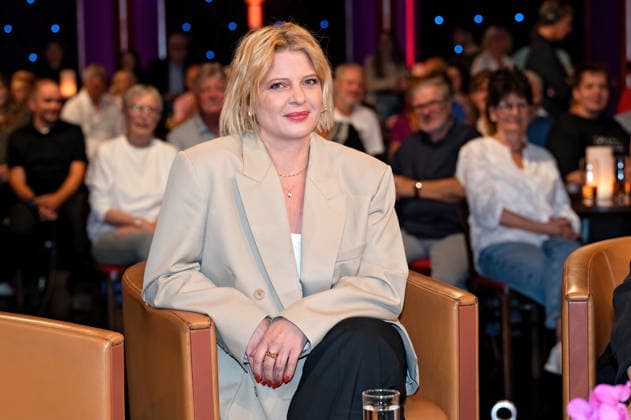 MDR - Riverboat. Schauspielerin Jördis Triebel anläßlich der Aufzeichnung der MDR - Talkshow Riverboat am 11.09.2026 in der Mediacity Leipzig. 20260911ADO0032
