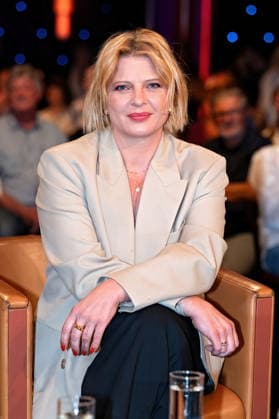 MDR - Riverboat. Schauspielerin Jördis Triebel anläßlich der Aufzeichnung der MDR - Talkshow Riverboat am 11.09.2026 in der Mediacity Leipzig. 20260911ADO0036