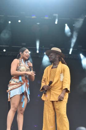 RIO DE JANEIRO, RJ - 11.09.2026: ROCK IN RIO 2026 - Singer Jota.Pe will perform and invite Lued Luna and Zaynara to the Sunset stage this Friday, September 11th, at Rock in Rio. The event takes place at Cidade do Rock, in Rio de Janeiro, RJ. x3014403x  CristianexMota